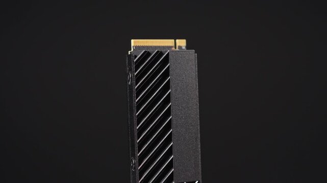 High-performance NVMe SSD display are for storage of massive datasets for training AI models. Replacing traditional Hard Disk Drives (HDDs) in AI powered data centers. SSD drives and memory shortage.