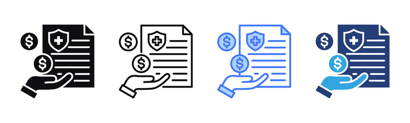Subsidy icon sheet multiple style collection