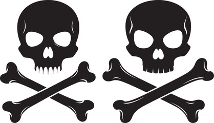 Skull and crossbones icon