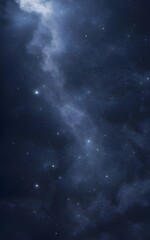 Obraz premium Glowing in Cosmic Mist , AI Generated 