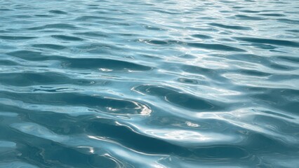 Fototapeta premium Calm Ocean Water Surface