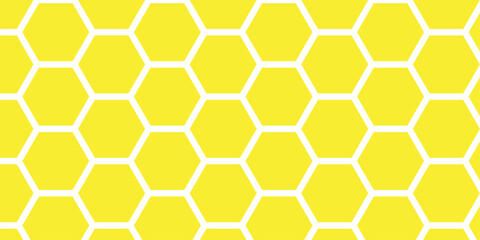 Honeycomb pattern hexagon illustration wallpaper cell geometric seamless design. 
