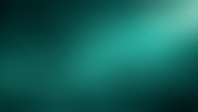 A frosted glass effect on a teal background with a light source / Frosted Glass Effect