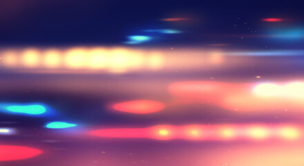 通り過ぎる光　ライトリーク　光漏れ　ノスタルジックな光の背景装飾　フィルムノイズ　抽象的