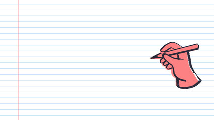 Miedzynarodowy dzień pisarza - grafika wektorowa © polanski.portfolio