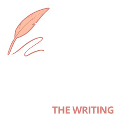 Międzynarodowy dzień pisarzy - grafika wektorowa, projekt © polanski.portfolio