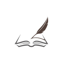 Międzynarodowy dzień pisarzy - grafika wektorowa, projekt © polanski.portfolio