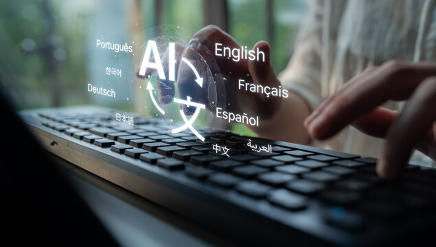 Global communication with multiple languages, digital translation tools, multilingual technology, cross-cultural communication, and virtual language learning environments. Spline