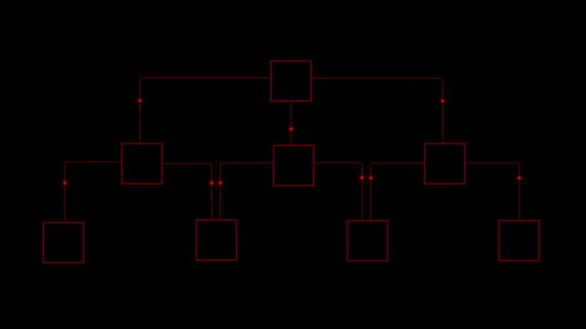 Team tournament bracket championship template animation. Championship bracket schedule for soccer, football, basketball, baseball. Tournament bracket templates isolated on black background. 4k video