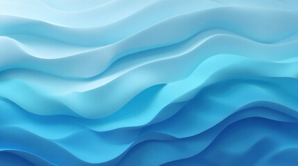 Obraz premium This scene displays flowing waves in various shades of blue. The smooth texture shows the natural patterns of water. The design is calming and visually appealing.