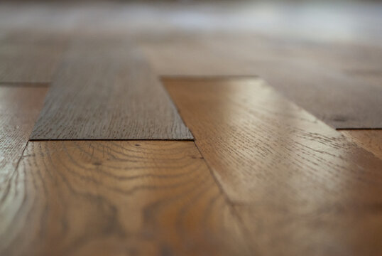 hardwood parquet texture during renovation before sanding