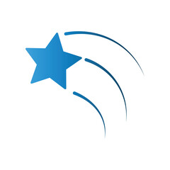 Shooting Star icon design template © Mas