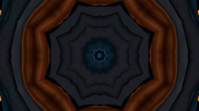 Abstract Geometric Patterns in Motion Graphics.