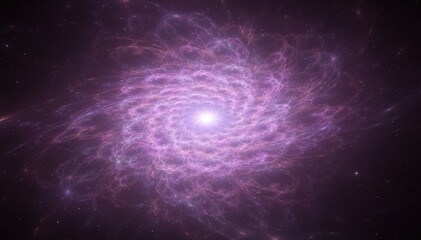 Obraz premium Cosmic Spiral Galaxy: A mesmerizing view of a celestial spiral galaxy, showcasing vibrant colors and intricate patterns that evoke a sense of wonder and the vastness of the universe.