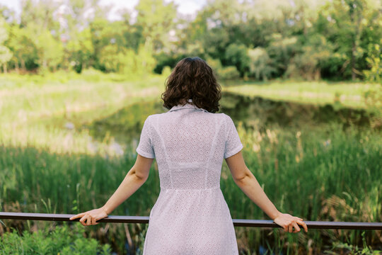 young woman on the summer vocation 