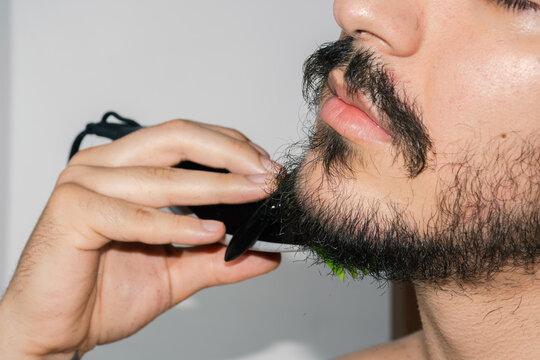 self-grooming routine