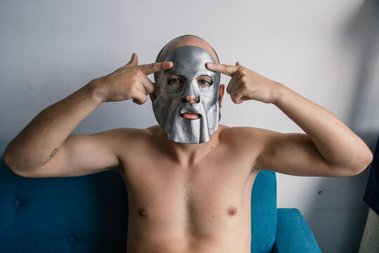 Men's personal hygiene, face mask