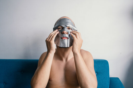 Men's personal hygiene, face mask