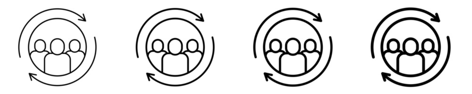 Diversity And Inclusion  Icon Set Different Style Collection