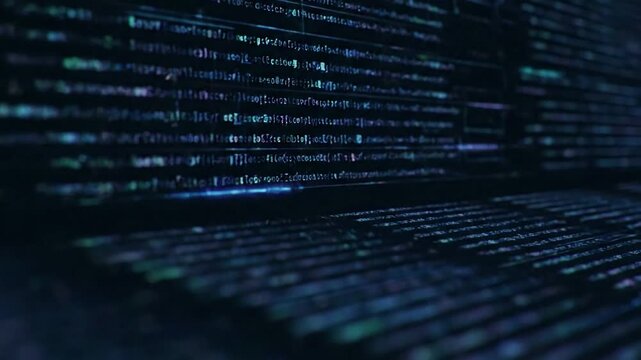 Cybersecurity Concept immersive background