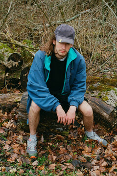 Young Man in Fall