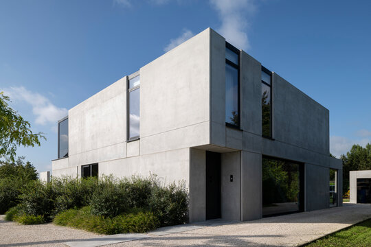 concrete house