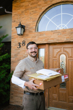 Portrait of the postman