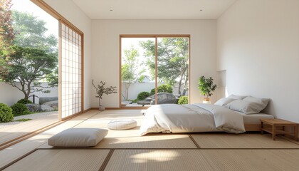 新生活和モダン一人暮らしワンルーム空間