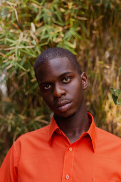 Young black man outdoor