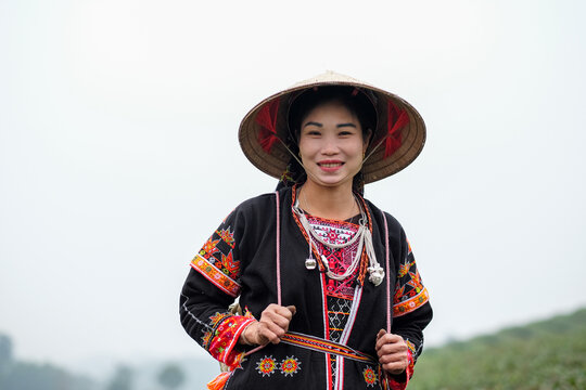 Woman in a Tea Plantation