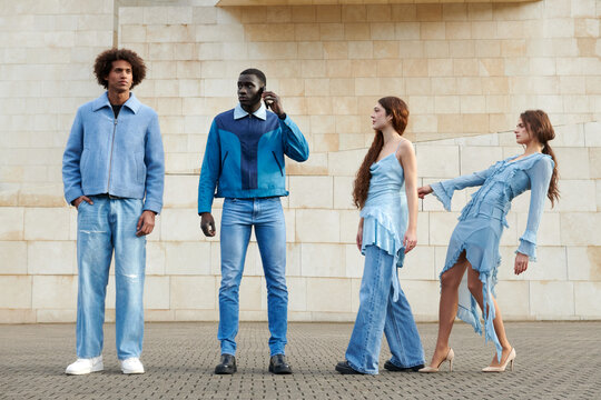 Minimal fashion editorial and architecture