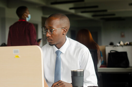 business man in the office 