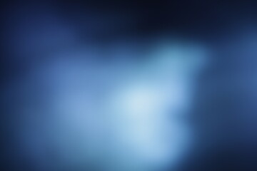 Obraz premium Una toma de cerca de un fondo abstracto de un color azul con negro con un degradado ligero desenfocado