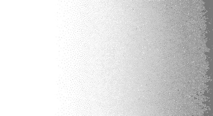 Subtle Gradient Stipple Dot Texture Vector Background with Fading Density © tasmi