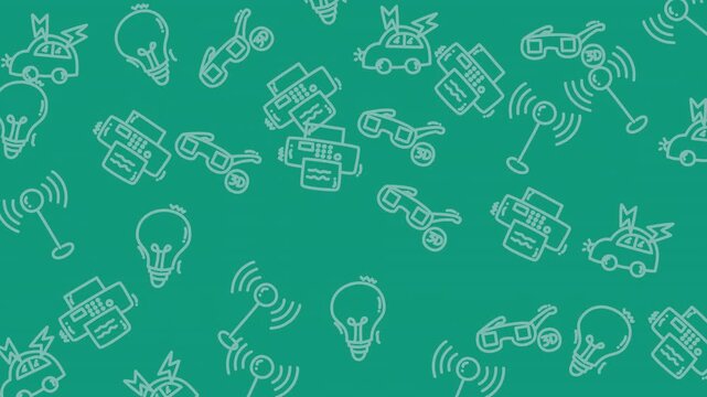 Creative Brainstorming Concepts in Action Video.