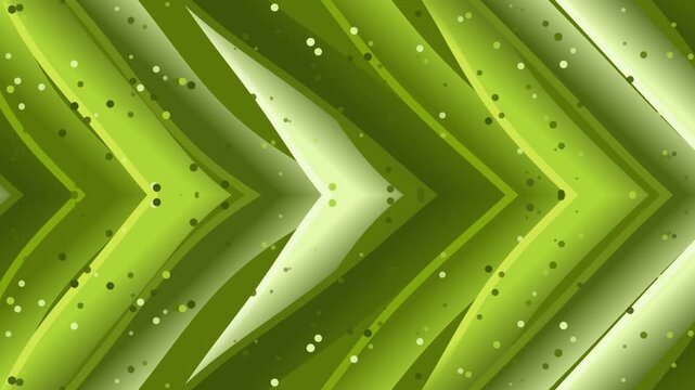Abstract green zigzag geometric pattern background texture with vibrant chevron design.