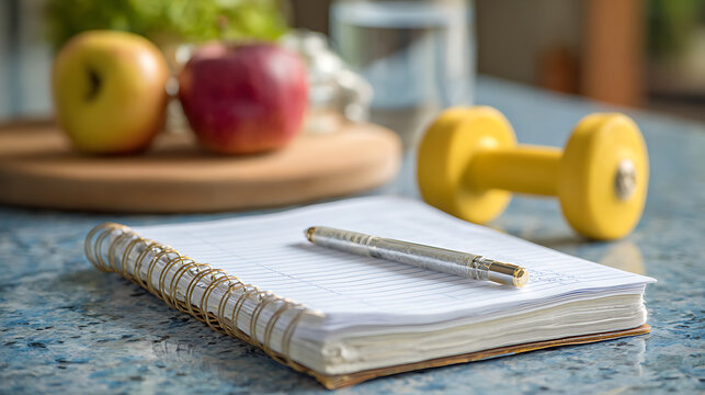 Habit of recording weight increase or decrease in a health diary (2)
