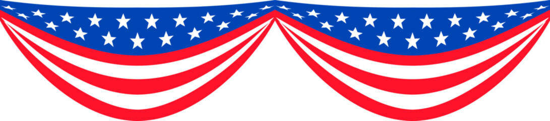 Full Width USA Swag Banner © Monsters Visual