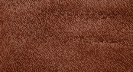 Fototapeta premium Cream and brown leather texture macro background with natural grain detail, soft premium material surface, elegant minimal aesthetic backdrop with realistic leather texture