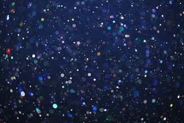 未明に降る雨のアウトフォーカス