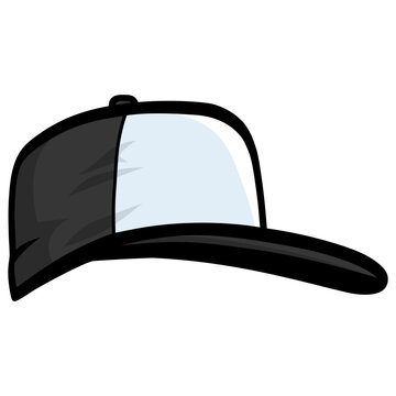 Hat Cap Backwards Illustration Vector