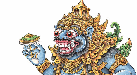 tradisional mitologi in bali 