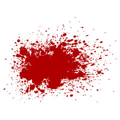 Fototapeta premium Blood Splatter Splash Stain Illustration