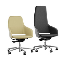 Obraz premium black office chair