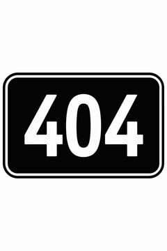 Error 404 Page Not Found Sign, Digital Glitch Concept, Website Offline Message, Internet Broken Link Notification, Technology Problem Alert, Web Development Issue, Connectivity Failure, Server Down Wa