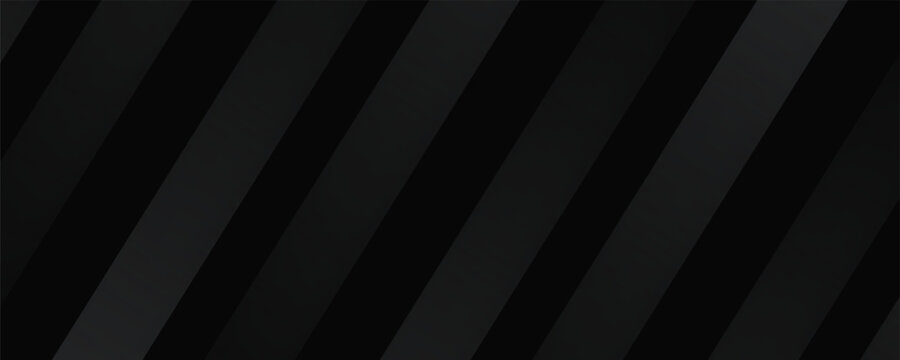 Black abstract background. Elegant dark diagonal shape elements.