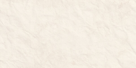 Fototapeta premium Crumpled paper texture background with organic wrinkled, the surface features a variety of soft folds minimalist aesthetic is ideal for web backgrounds, stationary design.