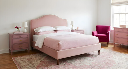 A Soft and Sophisticated Pink Retreat