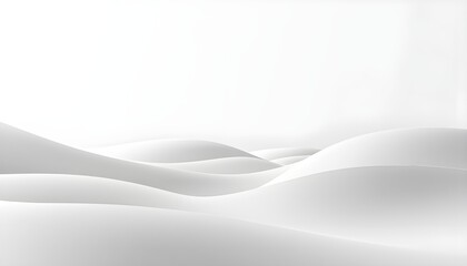 Obraz premium A serene and peaceful landscape of white sand dunes on transparent background