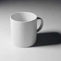 Obraz premium White reusable water bottle, modern lifestyle scene, neutral tones